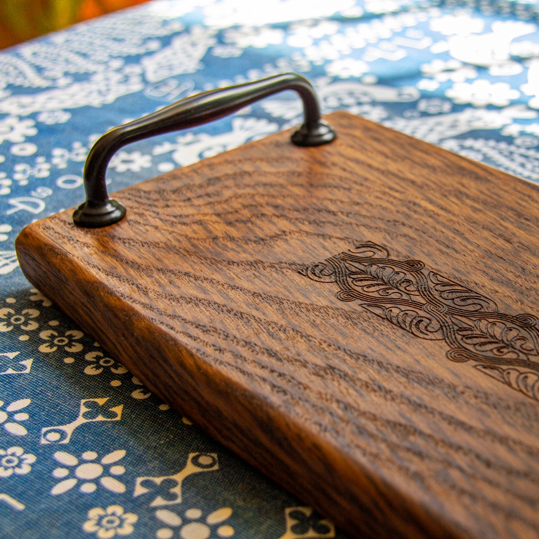 Oak serving board 20