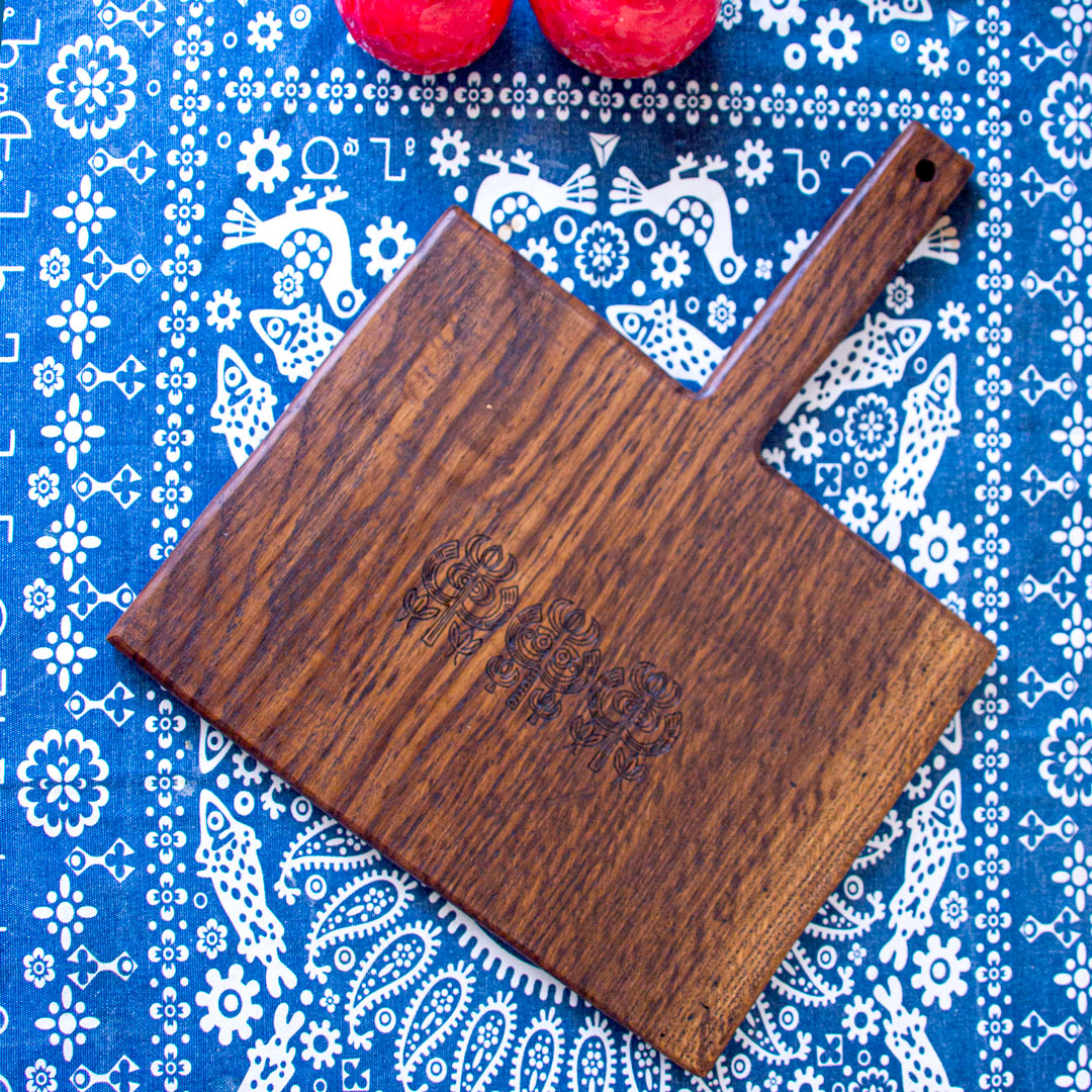 Oak serving board 20085